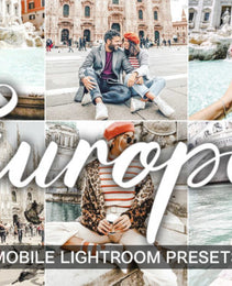 EUROPE LIGHTROOM MOBILE PRESETS