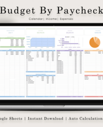 Ultimate Budget by Paycheck - Google Sheets