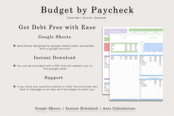 Ultimate Budget by Paycheck - Google Sheets