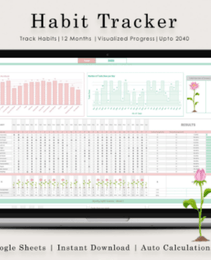 Habit & Routine Tracker - Google Sheets