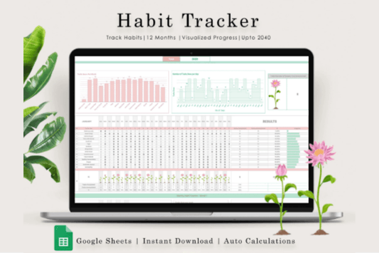 Habit & Routine Tracker - Google Sheets
