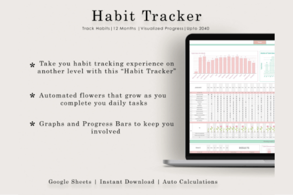 Habit & Routine Tracker - Google Sheets