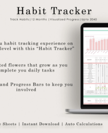 Habit & Routine Tracker - Google Sheets