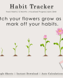 Habit & Routine Tracker - Google Sheets