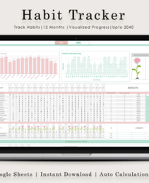 Habit & Routine Tracker - Google Sheets