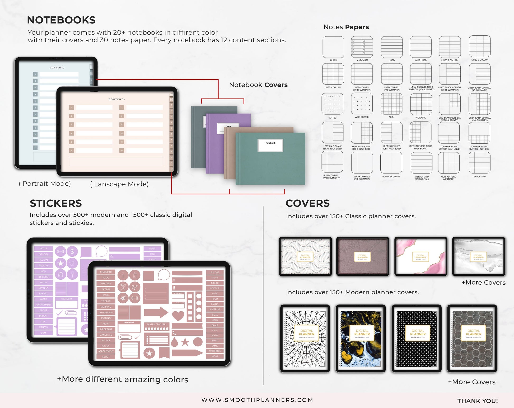 CLASSIC PINK DIGITAL PLANNER