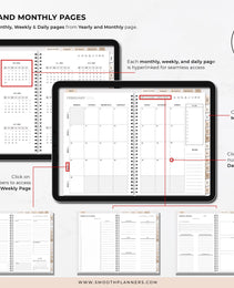 MODERN BOHO DIGITAL PLANNER