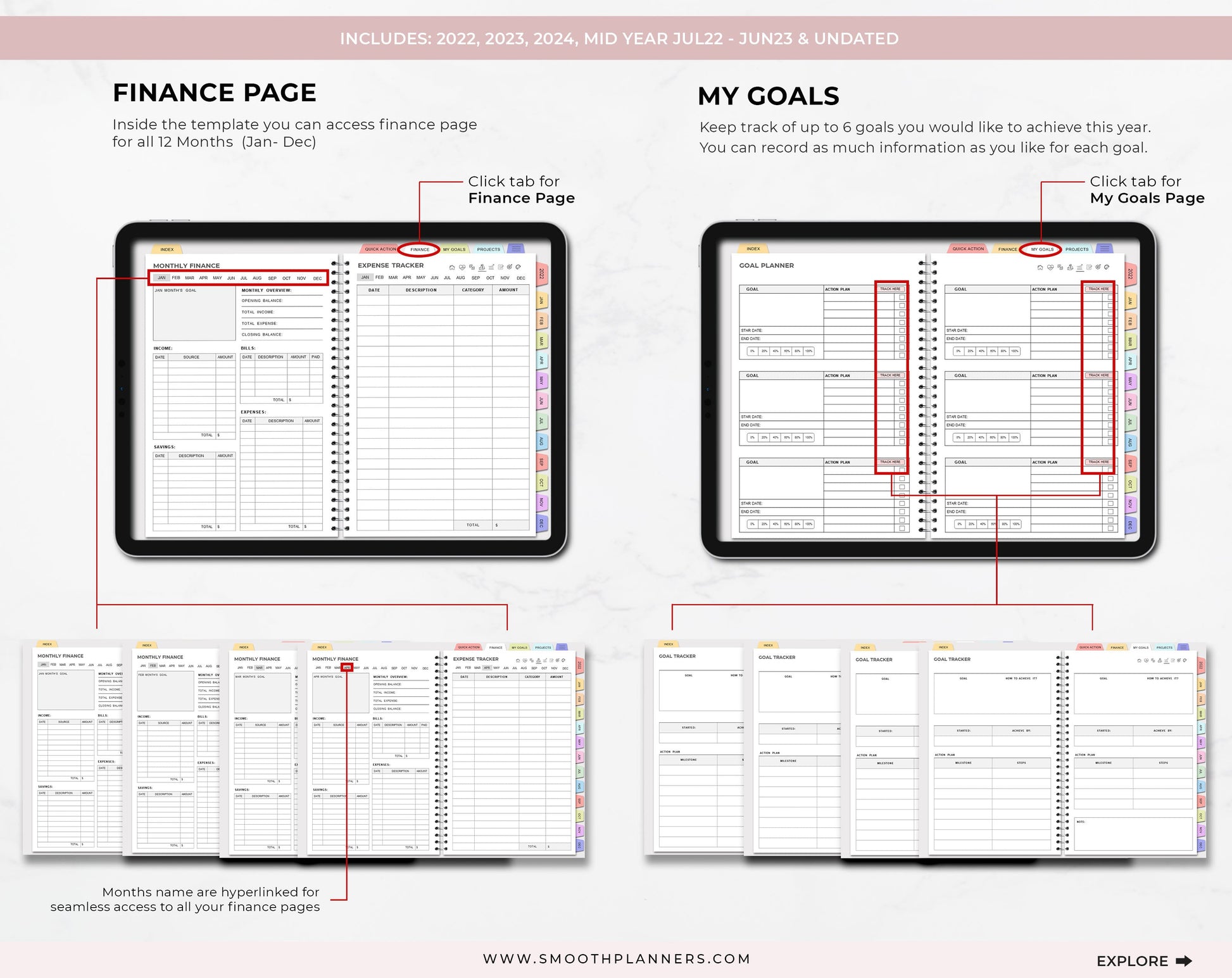 ALL-IN-ONE DIGITAL PLANNER BUNDLE