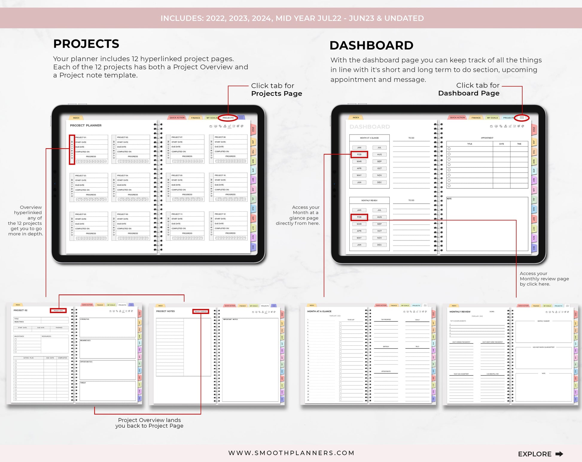 ALL-IN-ONE DIGITAL PLANNER BUNDLE